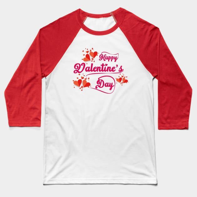 Cute Valentine, Happy Valentine's Day, Teachers valentines day Baseball T-Shirt by slawers